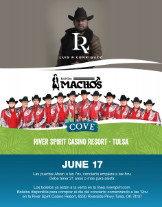 Luis R. Conriquez and Banda Machos - River Spirit Casino Resort