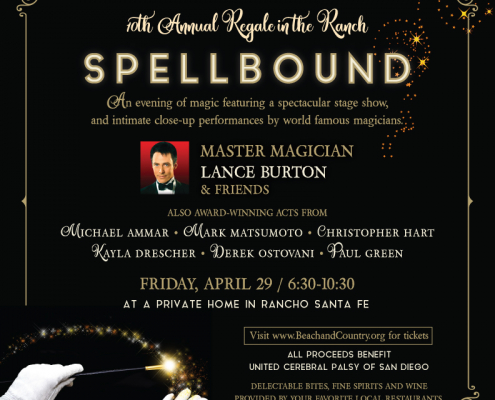 Lance Burton Master Magician & Friends - Beach & Country Guild Event