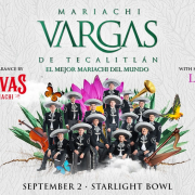 Mariachi Vargas, Aida Cuevas, Lupita Infante - Burbank Starlight Bowl